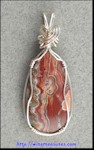 Lace Agate Pendant