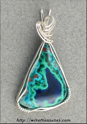 Malachite & Azurite Pendant