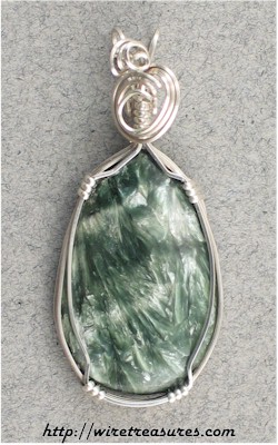 Seraphinite Pendant