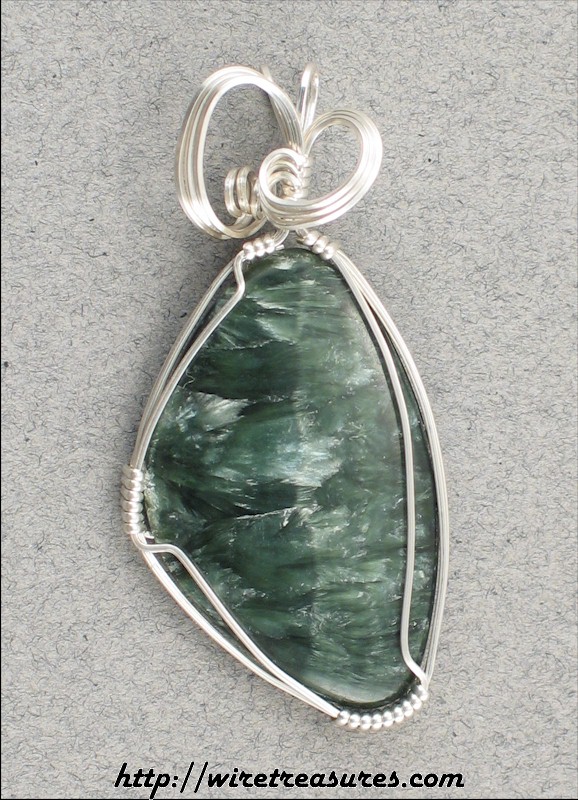Seraphinite Pendant