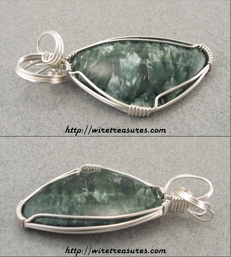 Seraphinite Pendant
