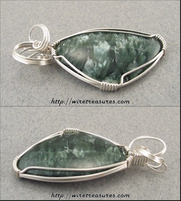 Seraphinite Pendant