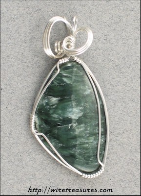 Seraphinite Pendant