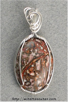 Leopardskin Jasper Pendant