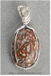 Leopardskin Jasper Pendant
