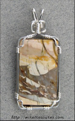 Porcelain Jasper Pendant