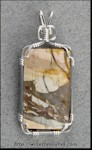Porcelain Jasper Pendant