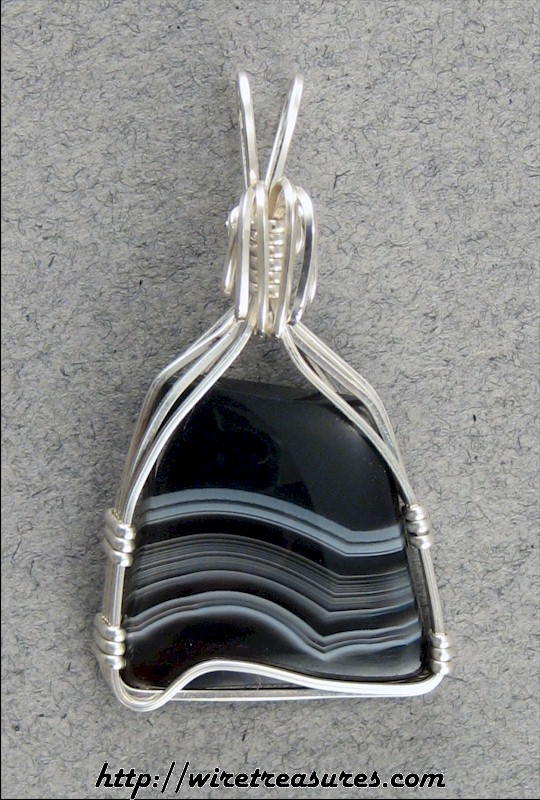 Tuxedo Agate Pendant