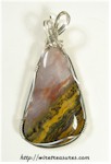 Rainbow Ridge Agate Pendant