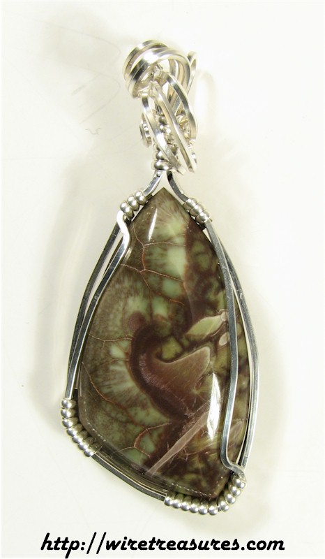 Rainforest Jasper Pendant