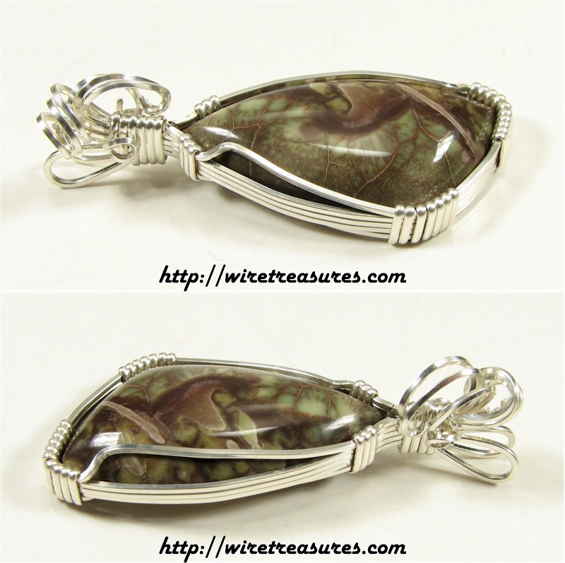 Rainforest Jasper Pendant