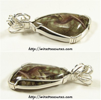 Rainforest Jasper Pendant