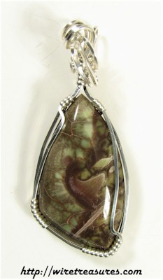 Rainforest Jasper Pendant