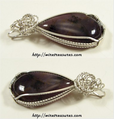 Amethyst Sage Pendant