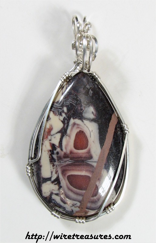 Porcelain Jasper Pendant