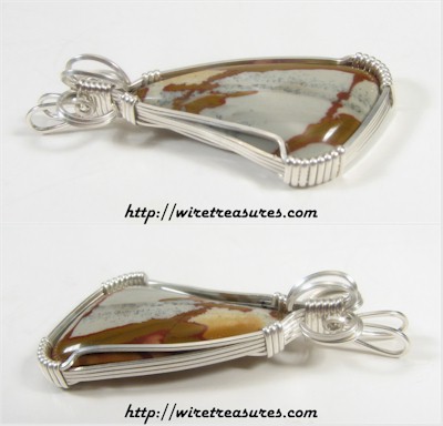 Owyhee Picture Jasper Pendant