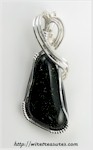 Green Goldstone Pendant