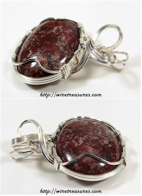 Poppy Jasper Pendant