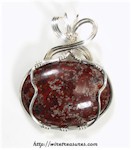 Poppy Jasper Pendant