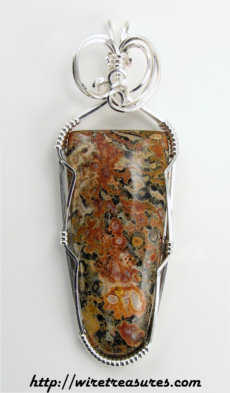 Leopardskin Jasper Pendant