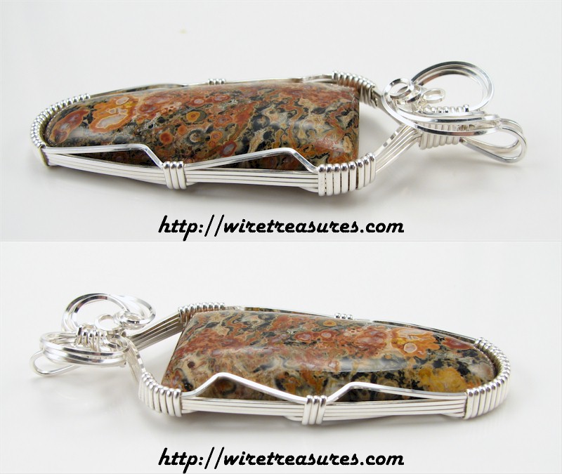 Leopardskin Jasper Pendant