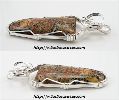 Leopardskin Jasper Pendant