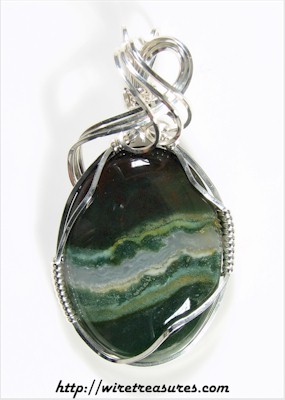 Green Jasper Pendant