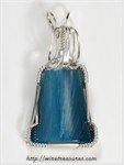Swedish Blue Slag Pendant