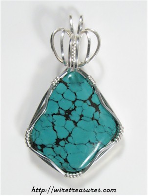 Chinese Turquoise Pendant