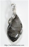 Spiderweb Jasper Pendant