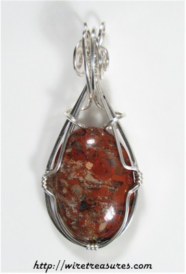 Brecciated Jasper Pendant