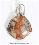Lace Agate Pendant