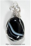 Black Sardonyx Pendant