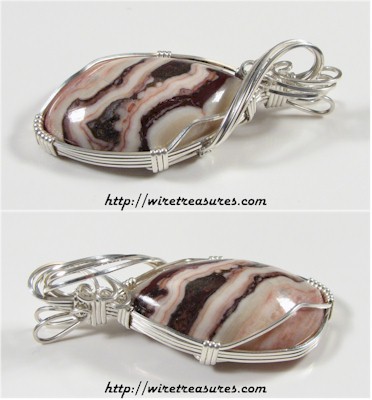 Lace Agate Pendant