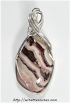 Lace Agate Pendant