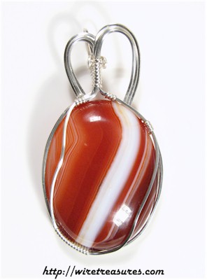 Red Sardonyx Pendant