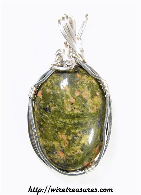 Unakite Pendant