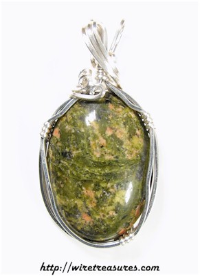 Unakite Pendant