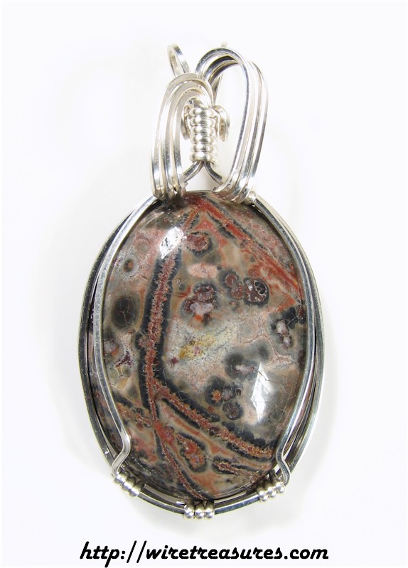 Leopardskin Jasper Pendant