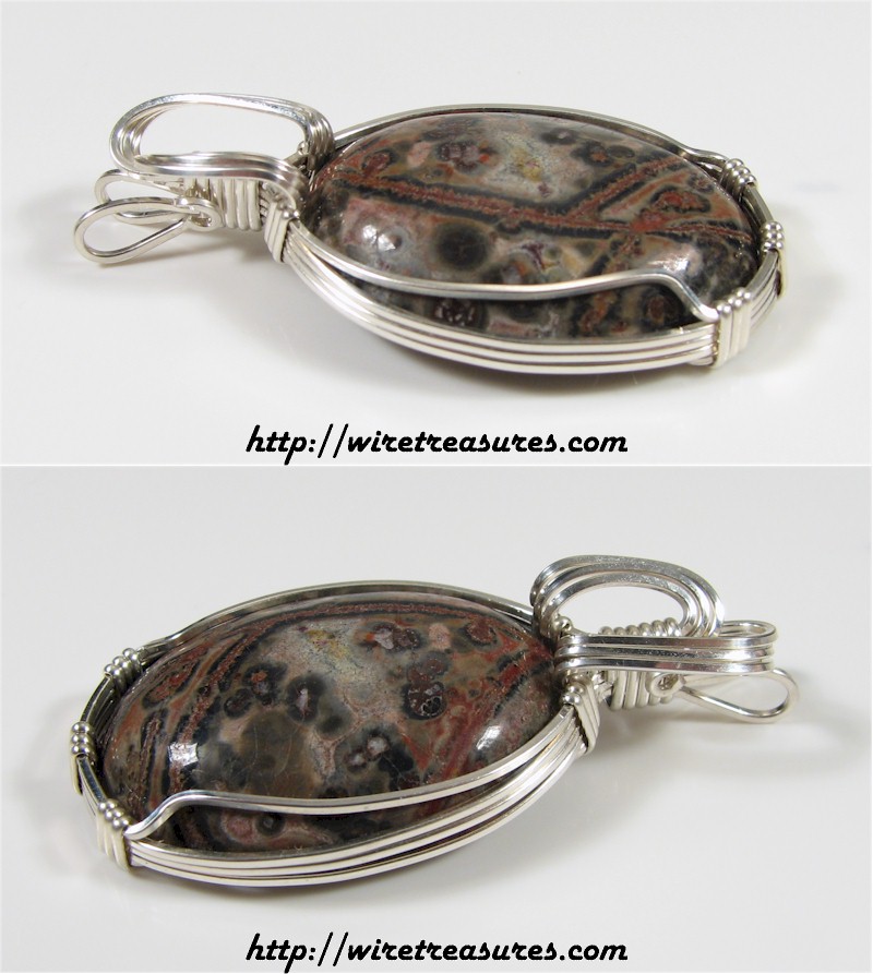 Leopardskin Jasper Pendant