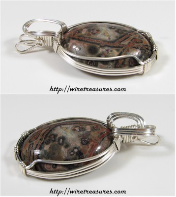 Leopardskin Jasper Pendant