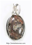 Leopardskin Jasper Pendant