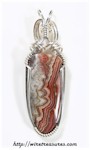 Lace Agate Pendant