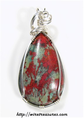 Chrysocolla & Cuprite Pendant