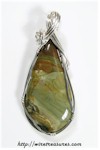 Blue Mountain Jasper Pendant
