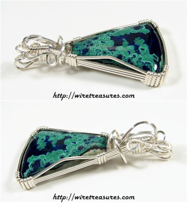 Malachite & Azurite Pendant