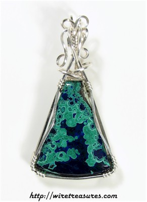Malachite & Azurite Pendant