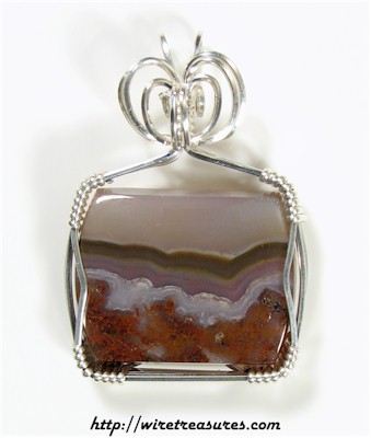 Moss Agate Pendant