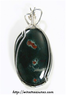 Bloodstone Pendant