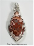 Lace Agate Pendant